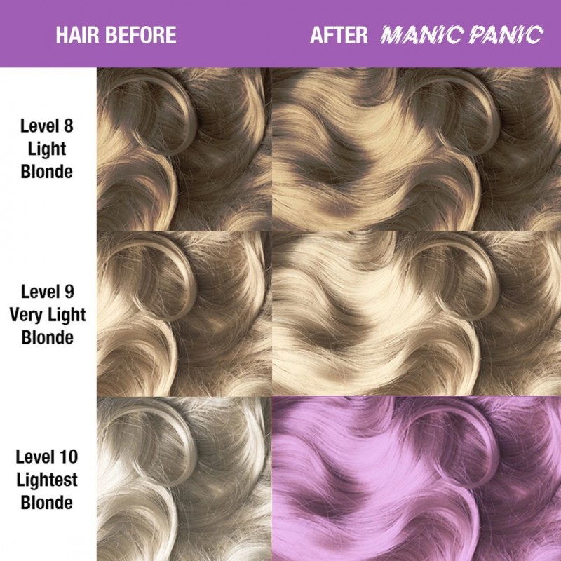 Пастельная фиолетовая краска для волос Velvet violet - Manic Panic